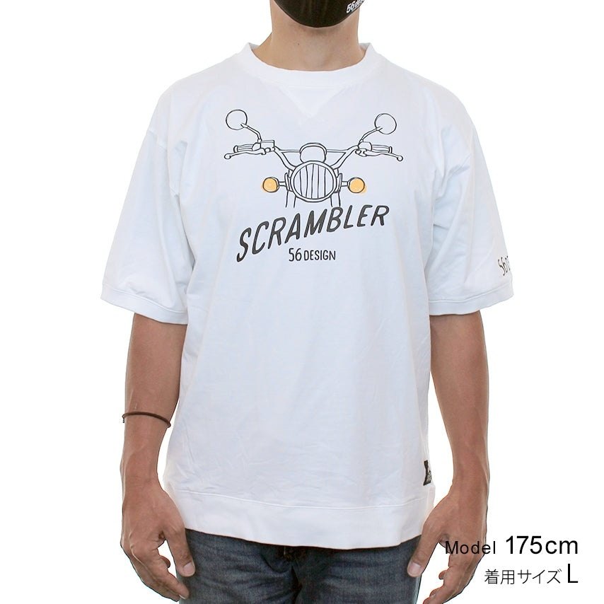 56design 56デザイン SCRAMBLER Big Silhouette Tee［スクランブラー ビッグシルエット ティー］ サイズ：L