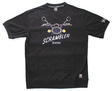 56design 56デザイン SCRAMBLER Big Silhouette Tee［スクランブラー ビッグシルエット ティー］ レディース