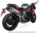 SCORPION スコーピオン セルケトパラレル ツイン スリップオンマフラー Speed Triple 1050 R TRIUMPH トライアンフ マフラー