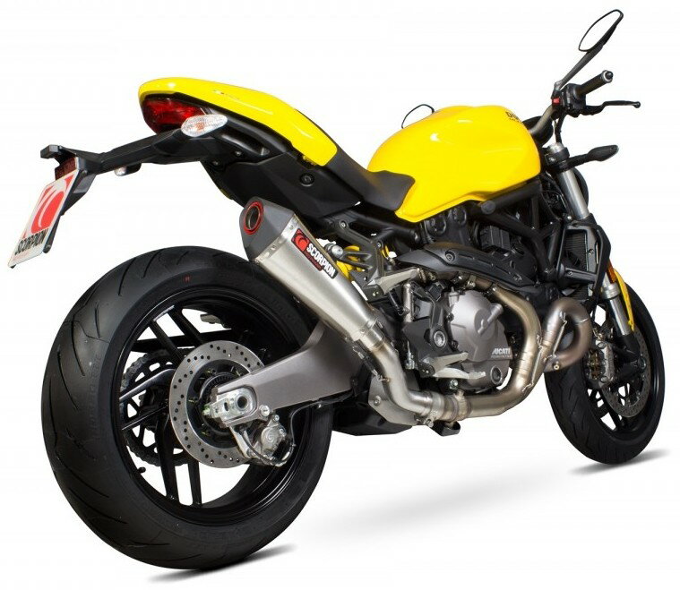 SCORPION スコーピオン セルケトテーパー スリップオンマフラー Monster 821 DUCATI ドゥカティ マフラー