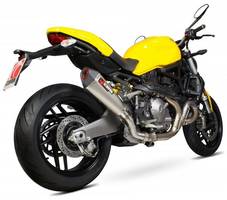 SCORPION スコーピオン セルケトテーパー スリップオンマフラー Monster 821 DUCATI ドゥカティ マフラー