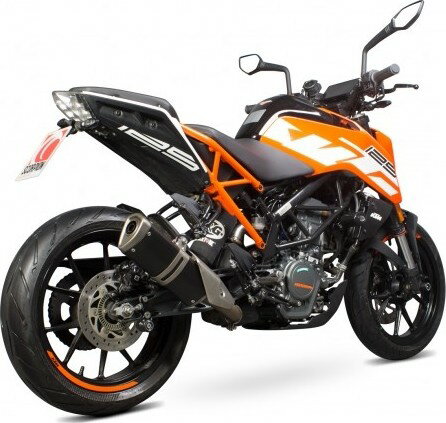 SCORPION スコーピオン 中間パイプ (キャタライザー無) Duke125 KTM エキゾーストパイプ マフラー