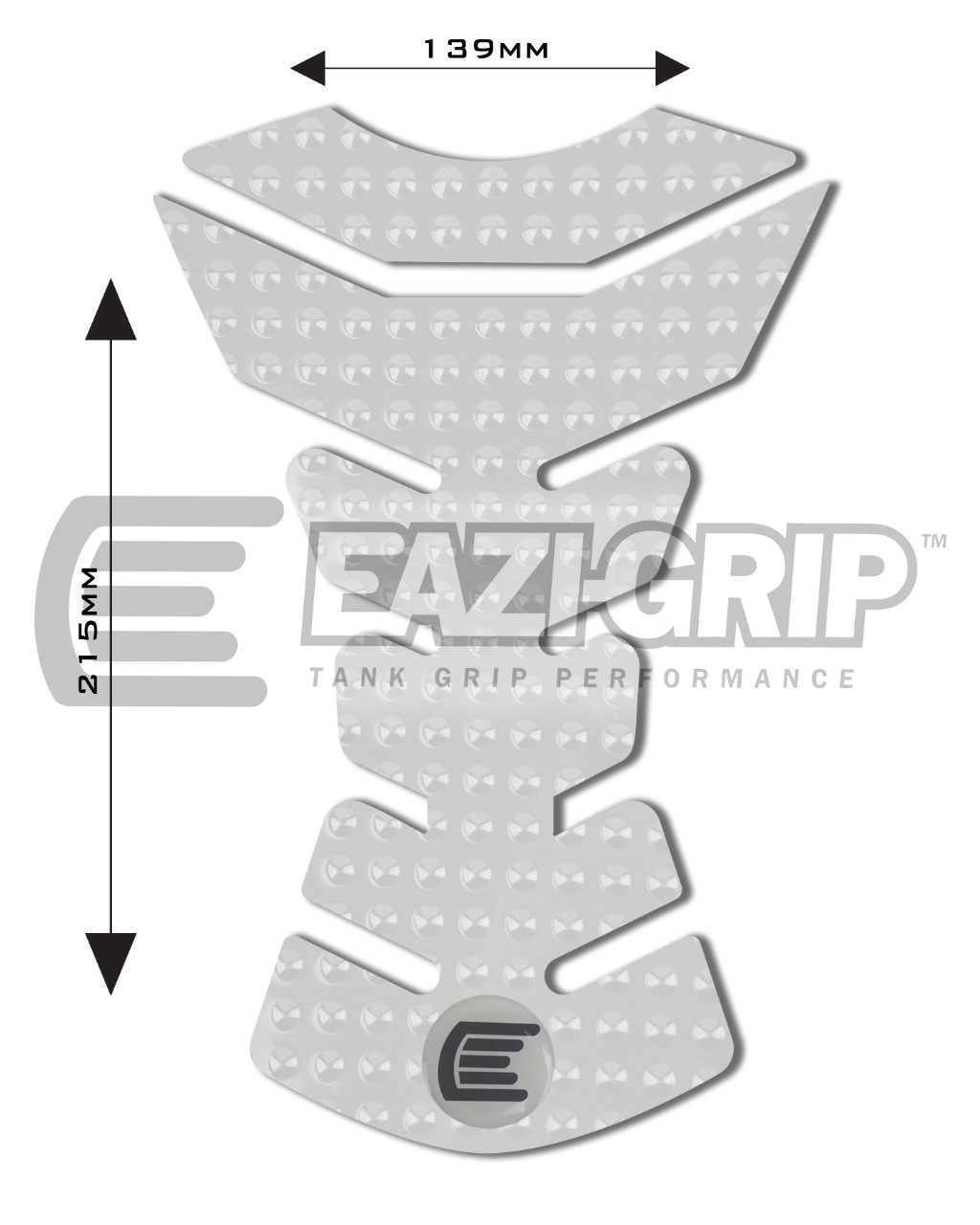 Eazi-Grip イージーグリップ センタータンクパッド Centre Tank Pads タンクパッド タンク関連 外装 タイプ：EVO(スタンダード)／カラー：クリア 2