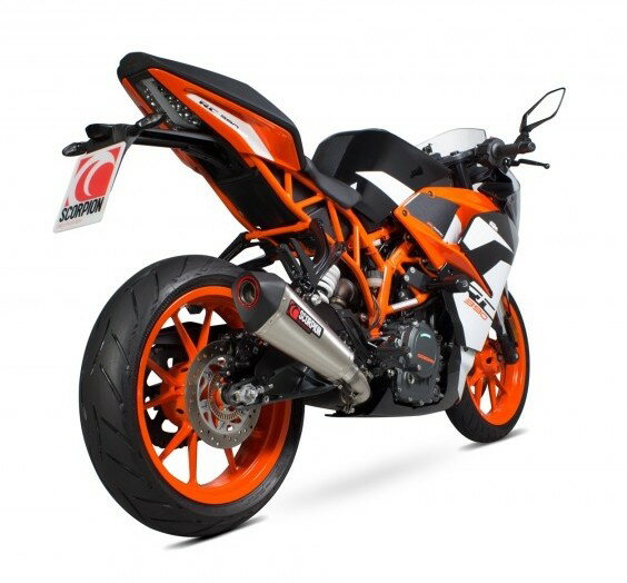 SCORPION スコーピオン セルケトテーパー スリップオンマフラー RC390 KTM マフラー