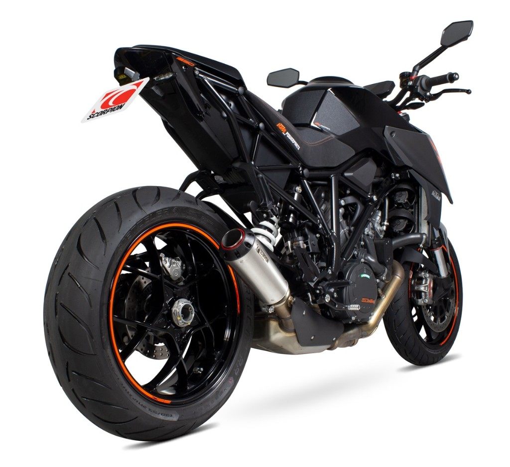 SCORPION スコーピオン レッドパワー スリップオンマフラー 1290 Super Duke GT R KTM マフラー