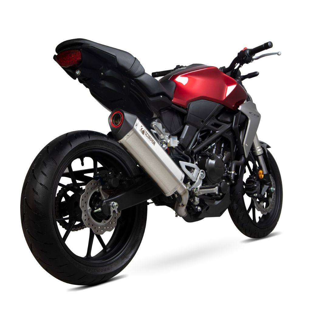 Mufflers - SCORPION スコーピオン セルケトパラレル スリップオンマフラー CB300 R HONDA ホンダ マフラー