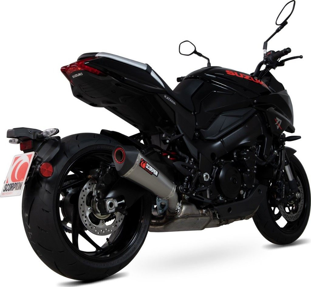 SCORPION スコーピオン セルケトテーパー スリップオンマフラー GSX-S1000 Katana SUZUKI スズキ マフラー