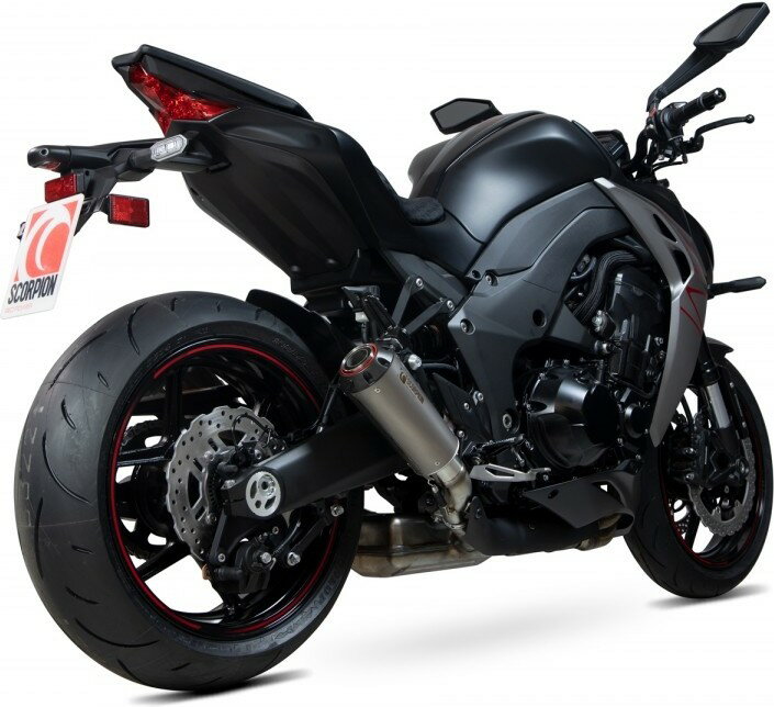 SCORPION スコーピオン レッドパワー スリップオンマフラー Z1000 KAWASAKI カワサキ マフラー