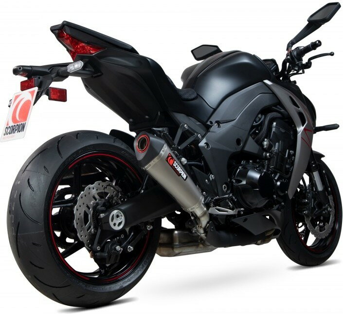 KAWASAKI - SCORPION スコーピオン セルケトテーパー スリップオンマフラー Z1000 KAWASAKI カワサキ マフラー