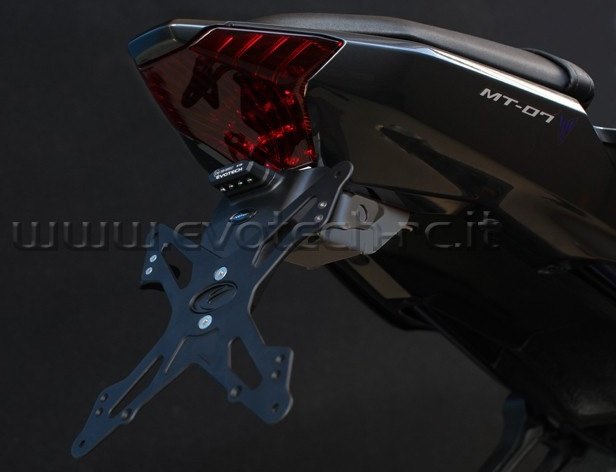EVOTECH エボテック ナンバープレートホルダー フェンダーレスキット MT-07 YAMAHA ヤマハ フェンダー..