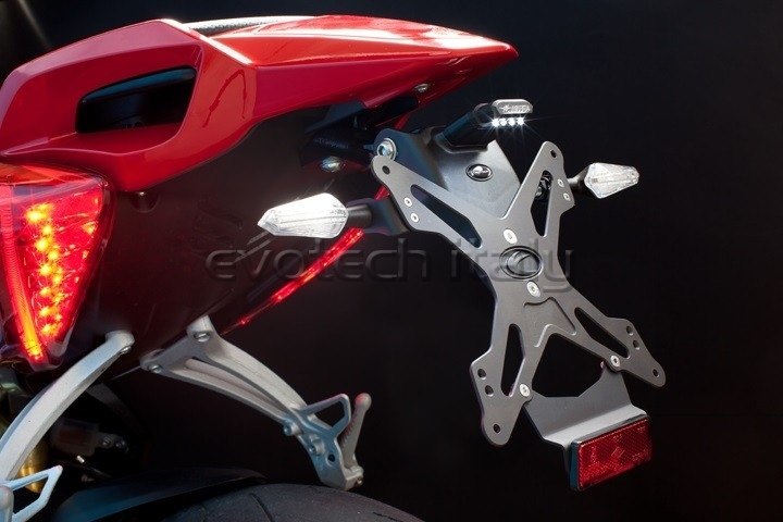 EVOTECH エボテック ナンバープレートホルダー フェンダーレスキット Rivale 800 MV AGUSTA アグスタ フェンダー関連 外装