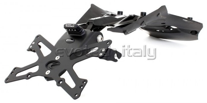 EVOTECH エボテック ナンバープレートホルダー フェンダーレスキット Multistrada 1200 Enduro Pikes Peak 950 1260 DUCATI ドゥカティ フェンダー関連 外装