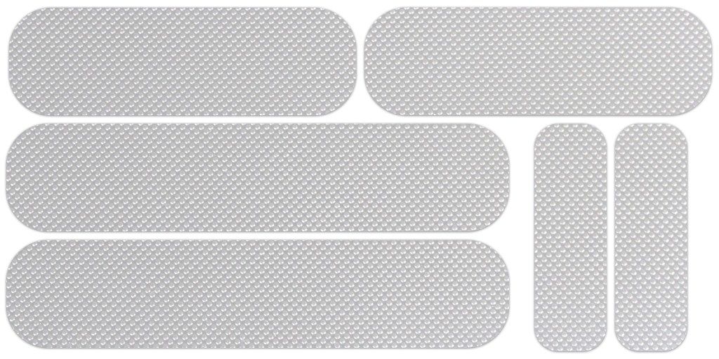 Eazi-Grip イージーグリップ ニーグリップサポート TANK GRIP PERFOMANCE ニーグリップパッド タンク関連 外装 タイプ：PRO(サーキット) カラー：クリア