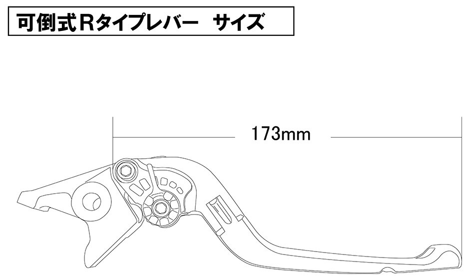 U-KANAYA ユーカナヤ 可倒式Rタイプ アルミビレットレバーセット マットカラー SPEED TWIN 900 TRIUMPH トライアンフ ブレーキ・クラッチレバーセット ハンドル周辺パーツ ハンドル レバーカラー：マットレッド / アジャスターカラー：マットグリーン