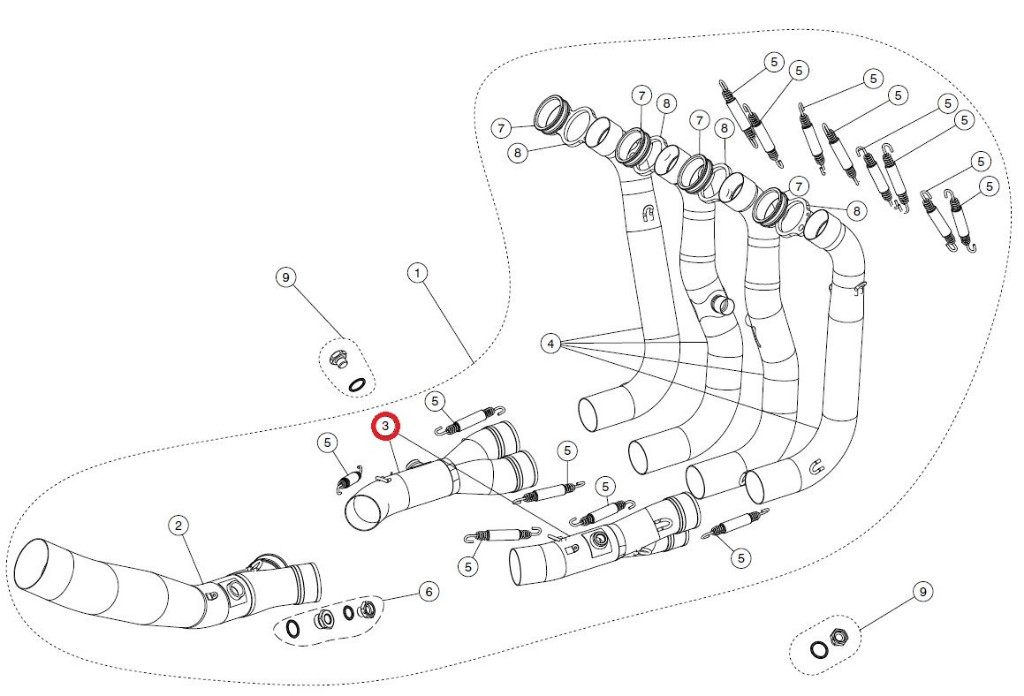 AKRAPOVIC ݥӥå ڥڥѡġC-B10R2 collector set S1000R S1000RR BMW ȥѥ ޥե顼