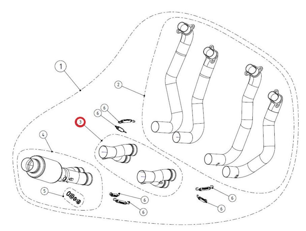 AKRAPOVIC ������ݥӥå� �ڥ�ڥ��ѡ��ġ�C-K10E2 collector ti NINJA H2 H2R KAWASAKI ���掠�� �����������ȥѥ��� �ޥե顼