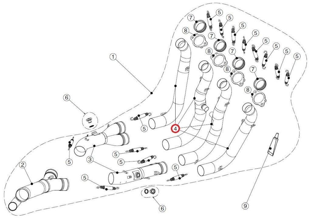 AKRAPOVIC ݥӥå ڥڥѡġH-B10R2 header set S1000R S1000RR S1000XR BMW BMW BMW BMW BMW BMW BMW BMW BMW BMW