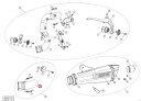 AKRAPOVIC アクラポビッチ 【リペアパーツ】L-B12SO5T/1 link pipe ti RNINE T BMW エキゾーストパイプ マフラー(2)