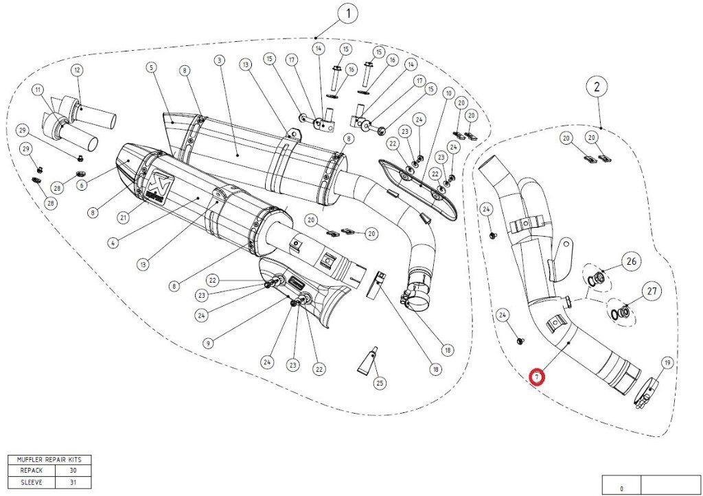 AKRAPOVIC ݥӥå ڥڥѡġL-Y10SO10L link pipe ti YZF-R1 YAMAHA ޥ ȥѥ ޥե顼