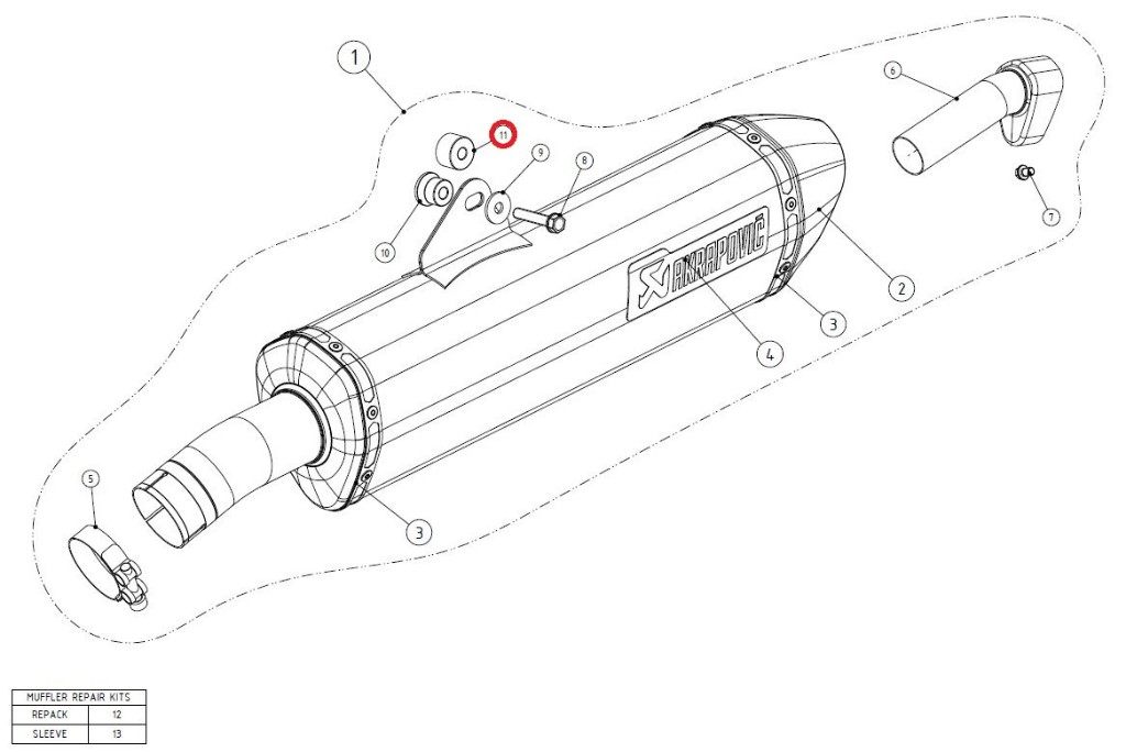 AKRAPOVIC ݥӥå ڥڥѡġP-DR10 spacer bushe al F800GT F800R BMW ¾ޥե顼ץ佤 ޥե顼