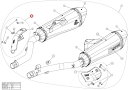 AKRAPOVIC アクラポビッチ 【リペアパーツ】P-HSB16R1D/A1 heat shield ca K1600GT K1600GTL BMW マフラー...