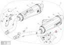 AKRAPOVIC アクラポビッチ 【リペアパーツ】P-HSB16R1L/A1 heat shield ca K1600GT K1600GTL BMW マフラー...