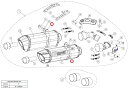 AKRAPOVIC アクラポビッチ 【リペアパーツ】P-MCCZ23 muffler clamp ca MONSTER1100 MONSTER1100S MONSTER696 MONSTER795 MONSTER796 DUCATI ドゥカティ サイレンサーバンド マフラー(2)