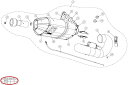 AKRAPOVIC アクラポビッチ 【リペアパーツ】P-RKS204TC30/3 muffler sleeve kit CBR1000RR HONDA ホンダ その他マフラーオプション・補修部品 マフラー