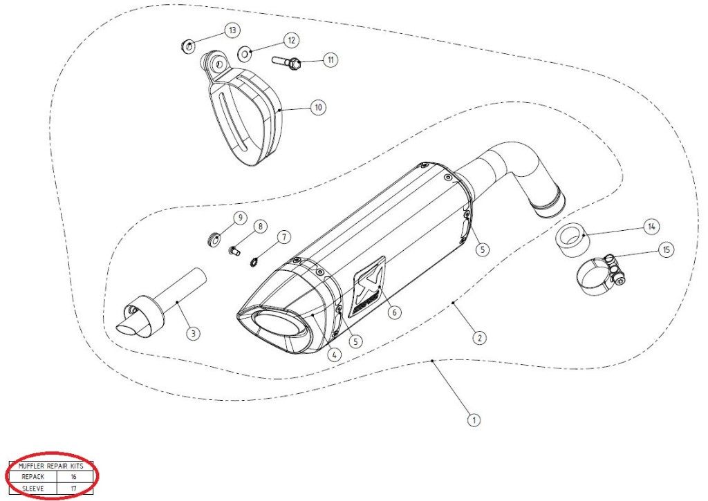 AKRAPOVIC ݥӥå ڥڥѡġP-RPCK114 muffler repack kit MSX125 HONDA ۥ ¾ޥե顼ץ佤 ޥե顼