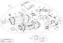 AKRAPOVIC アクラポビッチ 【リペアパーツ】V-EC117 end cap MONSTER1100 MONSTER1100S MONSTER696 MO...