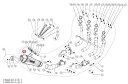 AKRAPOVIC アクラポビッチ 【リペアパーツ】V-EC241 end cap S1000RR BMW マフラーエンドキャップ マフラー