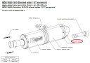 AKRAPOVIC アクラポビッチ 【リペアパーツ】V-EC62 end cap set F650GS F700GS F800GS ADVENTURE BMW ...