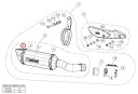 AKRAPOVIC アクラポビッチ 【リペアパーツ】V-EC69 end cap Z900 Z900A2 KAWASAKI カワサキ マフラーエンドキャップ マ...