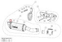 AKRAPOVIC アクラポビッチ 【リペアパーツ】V-EC70 end cap Z900 Z900A2 KAWASAKI カワサキ マフラーエンドキャップ マ...