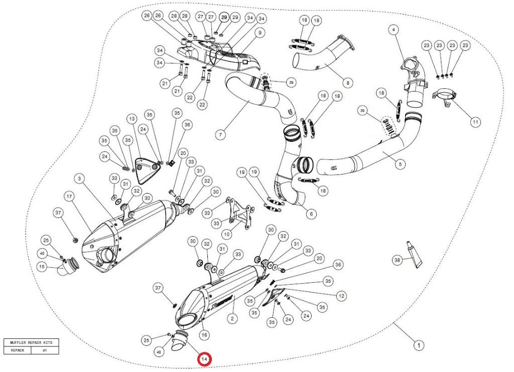 AKRAPOVIC アクラポビッチ 【リペアパーツ】V-TUV138 muffler insert SS 1199PANIGALE R S 899PANIGALE DUCATI ドゥカティ バッフル・インナーサイレンサー マフラー