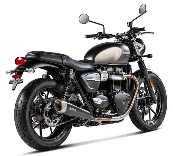 AKRAPOVIC アクラポビッチ スリップオンラインマフラー STREET TWIN TRIUMPH トライアンフ スリップオンマフラー マフラー