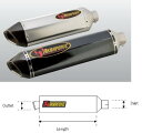 AKRAPOVIC アクラポビッチ リペアサイレンサー(ヘキサゴナル) 補修・汎用サイレンサー マフラー(2)