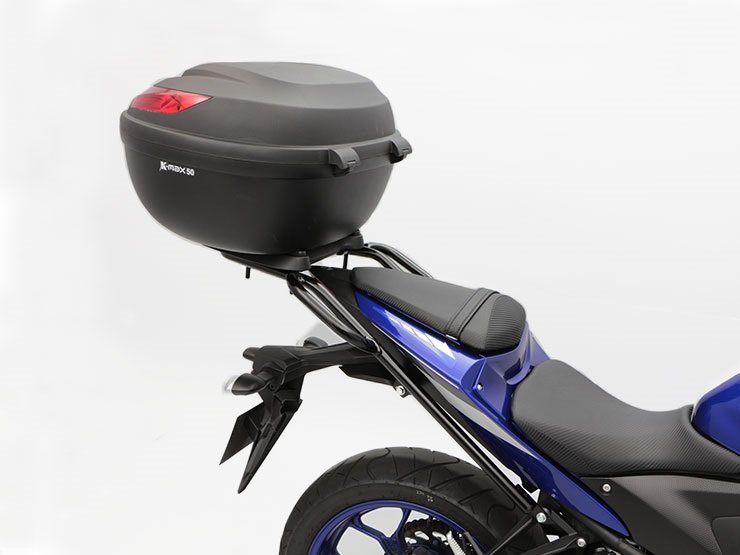 YAMAHA YZF-R25 キャリアBOX装備！ YZF-R25用リアキャリアおすすめ3選｜バイク屋が解説 | LUDOSPACE