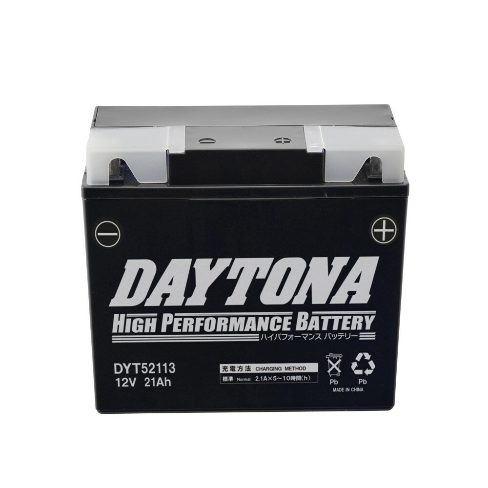 DAYTONA デイトナ ハイパフォーマンスバッテリー 液入り充電済 【DYT52113】 BMW 鉛系バッテリー バッテリー関連