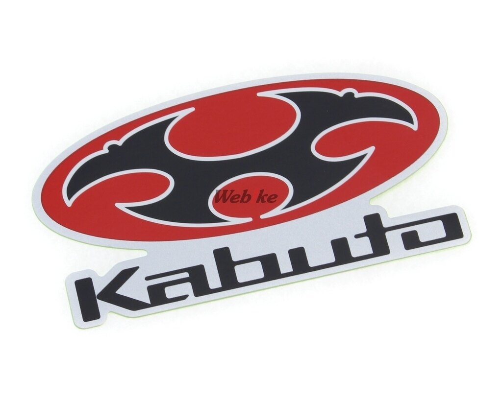 OGK KABUTO オージーケーカブト Kabuto ロゴマークステッカー　小 ステッカー・デ...