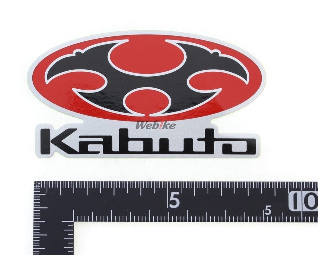 OGK KABUTO オージーケーカブト Kabuto ロゴマークステッカー　小 ステッカー・デ...