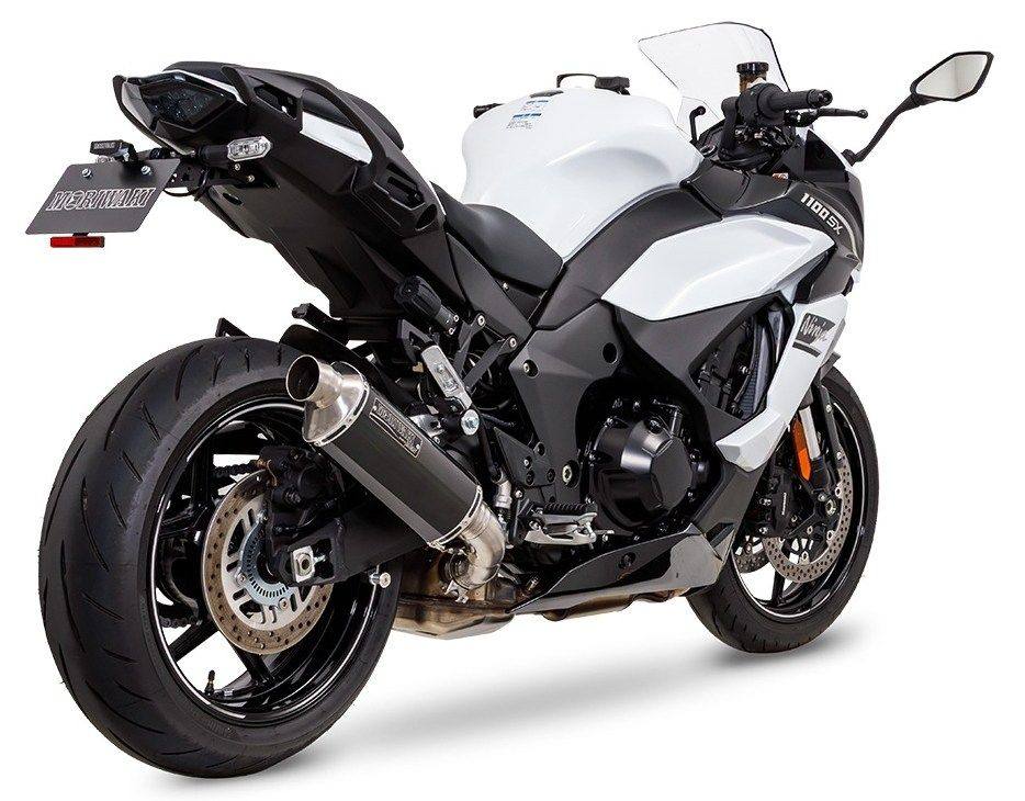 MORIWAKI ENGINEERING モリワキエンジニアリング スリップオンマフラー MXR Ninja1000SX Ninja1100SX SE KAWASAKI カワサキ マフラー サイレンサーカラー：BP-χ(ブラックパールカイ )
