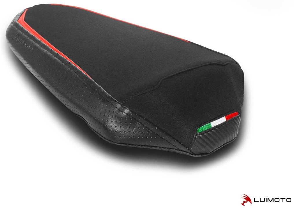LUIMOTO ルイモト リアシートカバー Veloce MONSTER937 MONSTER950 DUCATI ドゥカティ シートカバー シート関連 外装 カラー：スエード／SP FIRE レッド／PERFORATED ブラック