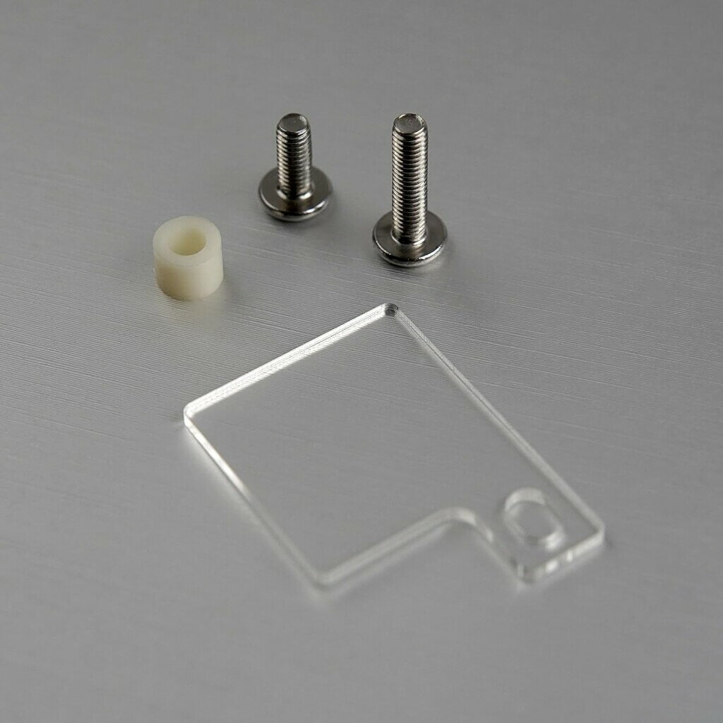 nextstage products ネクストステージプロダクツ 【2枚セット】日本製 アクリル 自賠責ステッカープレート 透明仕様 その他グッズ バイク関連グッズ