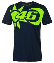 VR46 ブイアール46 HELMET REPLICA SUN AND MOON T-SHIRT Tシャツ アパレル
