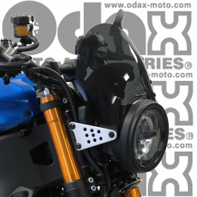 ODAX オダックス 【Powerbronze】ネイキッド・スクリーン【タイプB】 XSR900 YAMAHA ヤマハ スクリーン 外装 カラー：ライムグリーン / タイプ：ショート（スクリーン全長：220mm）