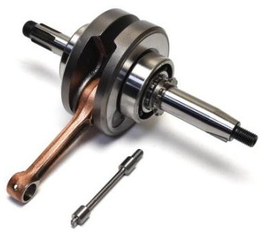 CLIPPING POINT クリッピングポイント 52mmストローククランクシャフト リトルカブ HONDA ホンダ クランクシャフト エンジンパーツ エンジン