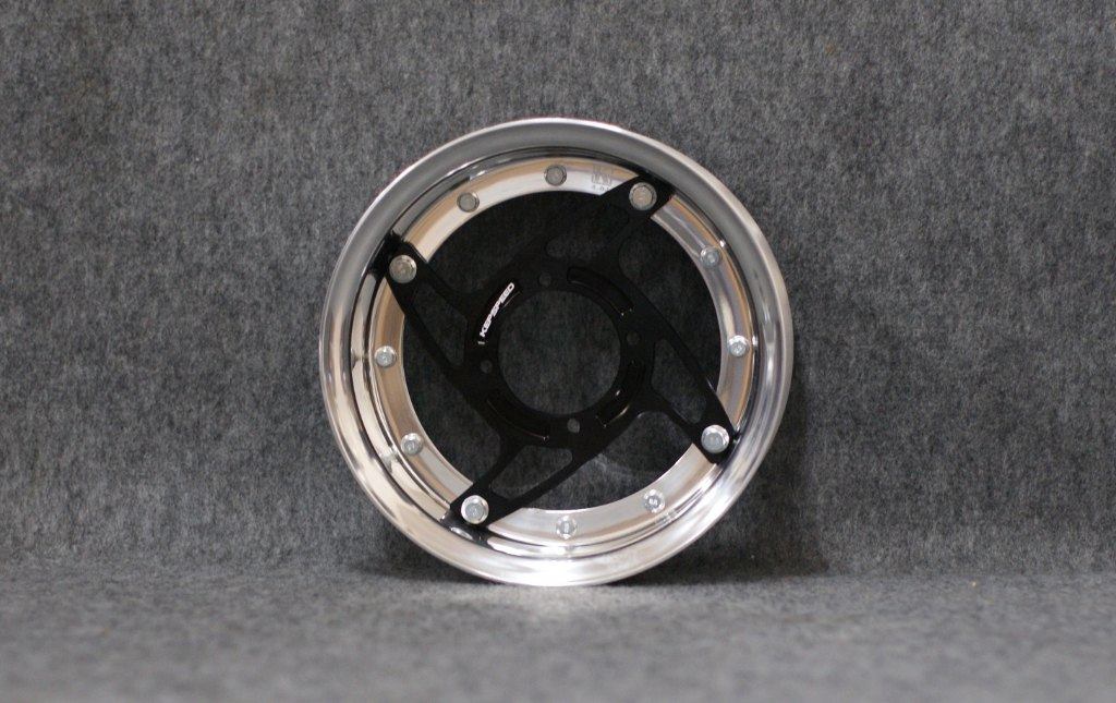 GM-MOTO ジーエムモト KEPSPEED製 10インチ合わせホイール(3.5J・4.0J) モンキー ダックス HONDA ホンダ ホイール ホイール関連 足回り リム幅：4.0J / スポークタイプ：ブラックアルマイト