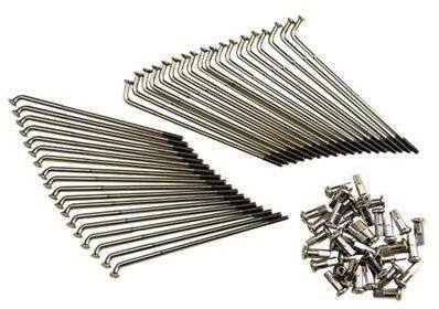 GOODS グッズ スチールスポーク 21インチ ドラッグスター400 YAMAHA ヤマハ スポーク・ニップル ホイー..