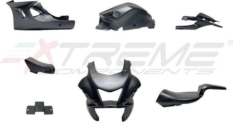 EXTREME COMPONENTS エクストリームコンポーネンツ Racing Bodywork/Fairing： Front Upper Race Fairing + Side Panels Lower Rear Tail Tank Cover フルカウル・外装セット カウル関連 外装